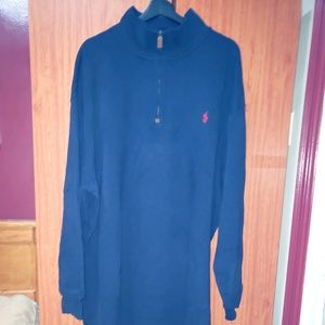 Cotton Quarter-Zip Sweater